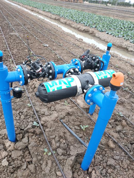 Tianzheng High Tech IoT cauliflower nutrition experimental zone intelligent water fertilizer integration project